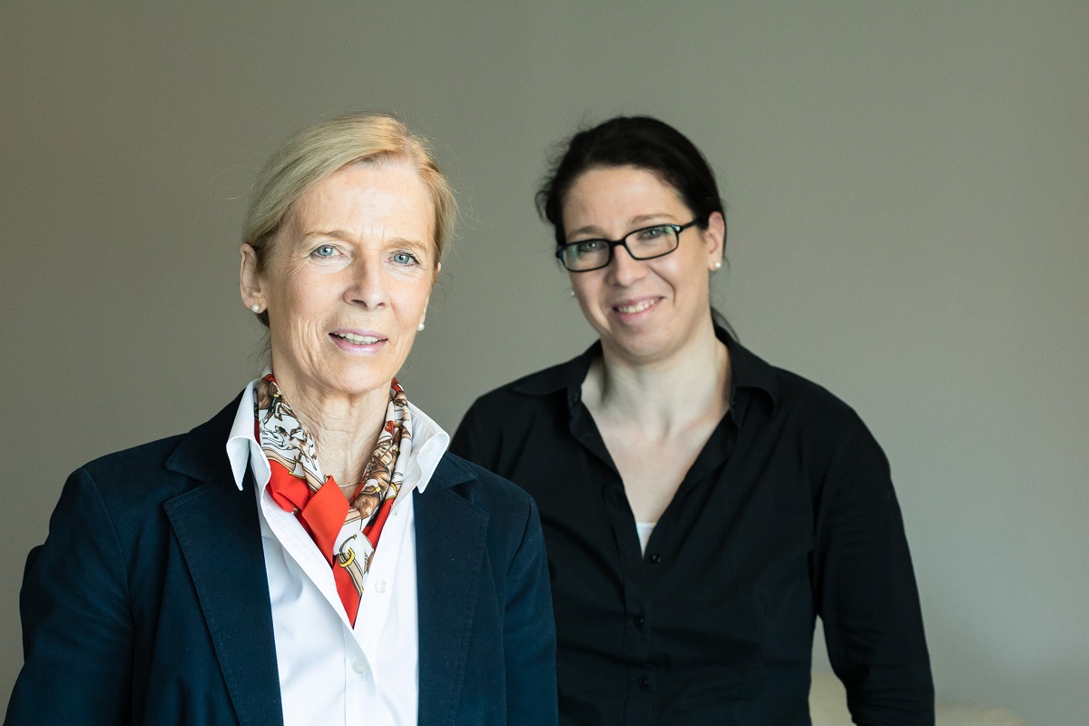 Anke Wortmann- Gerlach und Gründerin Anke Wortmann
